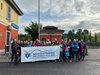foto di gruppo alla stazione Bornato